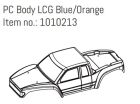 Hobby Plus RC PC Body LCG Blue/Orange - GOAT / AB1010213