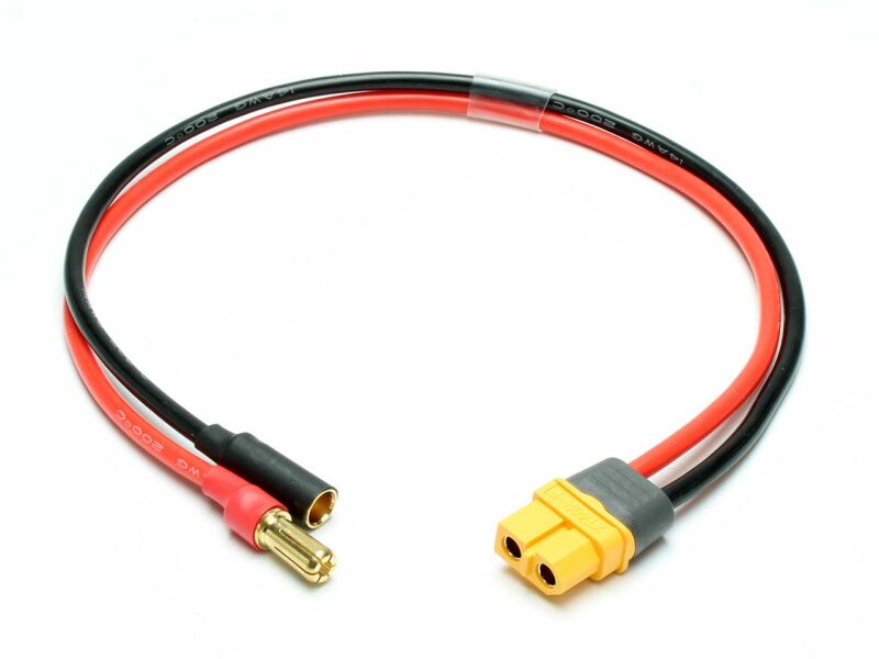 PICHLER Ladekabel XT60 -> 5.0 mm Gold / 18308