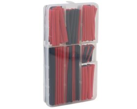 EcoPower Schrumpfschlauch Set schwarz & rot (150) /...