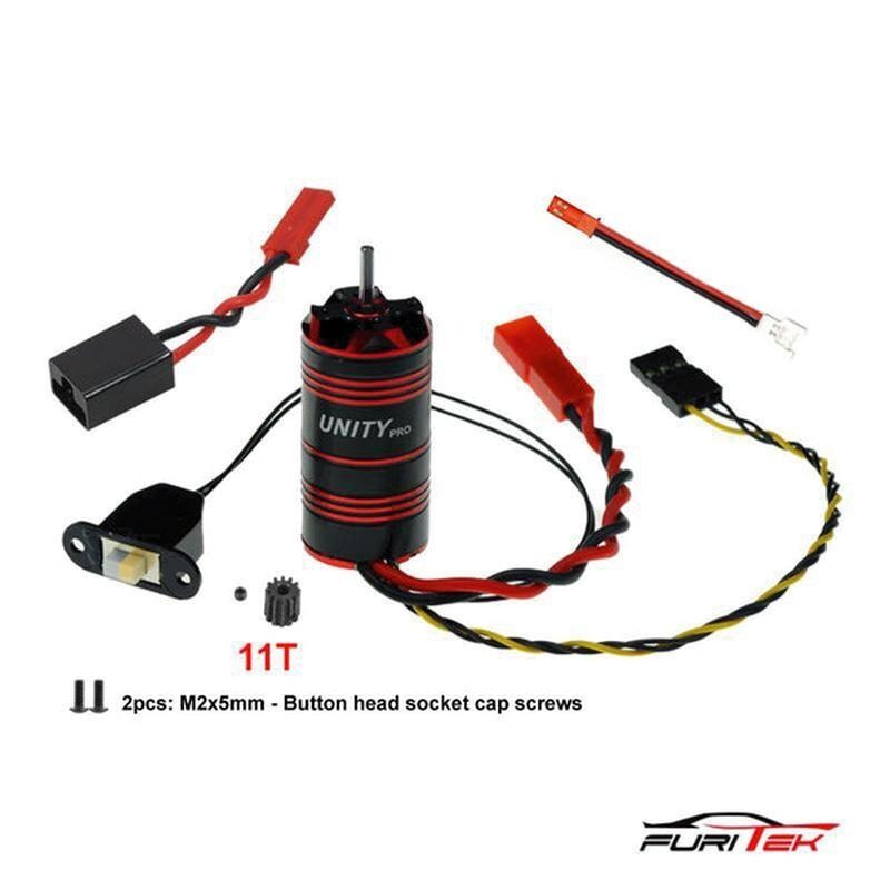 FURITEK Unity PRO 3500KV 2in1 Micro FOC Brushless System / FUR2576