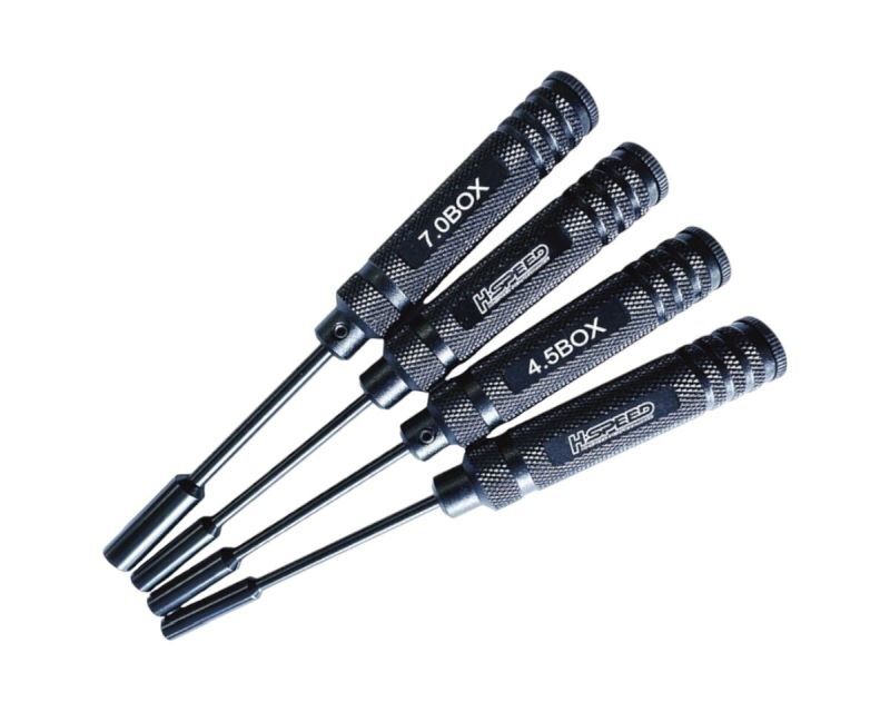 H-SPEED Stealth Tools Steckschlüssel Set (4) / HSPZ202