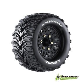 LOUISE MT-CYCLONE 1/10 soft auf 2.8 Felge schwarz (2) /...
