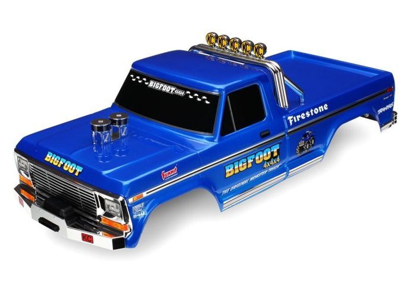 TRAXXAS Karosserie Bigfoot No.1 Replica blau / TRX3661-BLUE