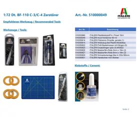 ITALERI 1:72 Dt. BF-110 C-3/C-4 Zerstörer / 510000049