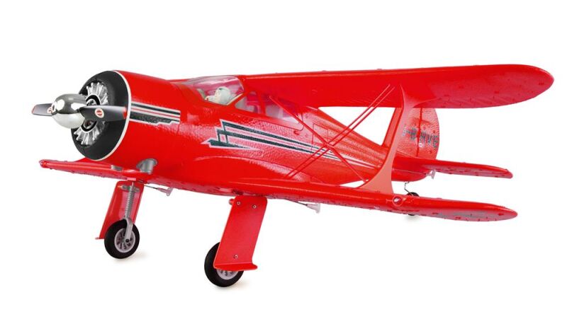 AMEWI / AMXFlight Beech D17s Doppeldecker 3D/6G RTF rot / 24143