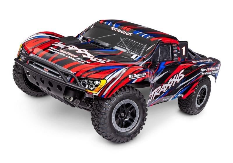 TRAXXAS Slash 1/10 2WD Short-CourseTruck rot RTR / TRX58334-4-RED