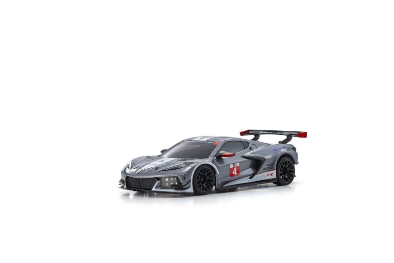 Kyosho Autoscale Mini-Z Chevrolet Corvette C8R Gun Metal/White (W-MM) / K.MZP244GMW