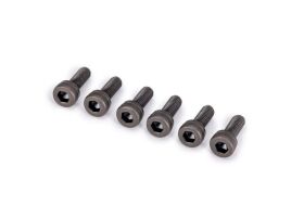 TRAXXAS Rundkopf-Schraube 3x8mm Sechskant (6) / TRX2657
