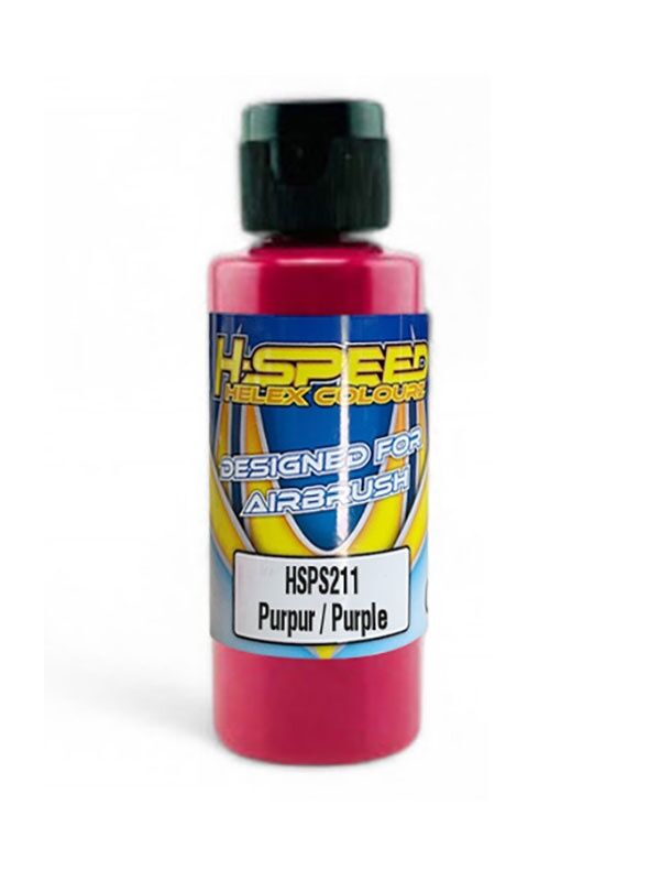 H-SPEED Lexan Airbrush Farbe 60 ml Purpur / Purple / HSPS211