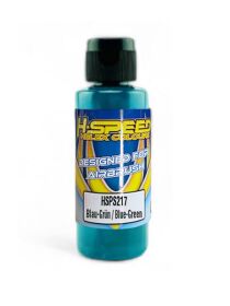 H-SPEED Lexan Airbrush Farbe 60 ml Blau-Grün /...