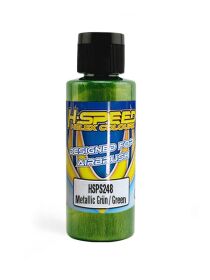 H-SPEED Lexan Airbrush Farbe 60 ml Metallic Grün /...