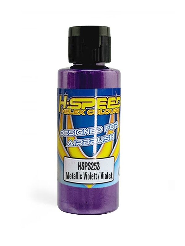 H-SPEED Lexan Airbrush Farbe 60 ml Metallic Violett / Violet / HSPS253