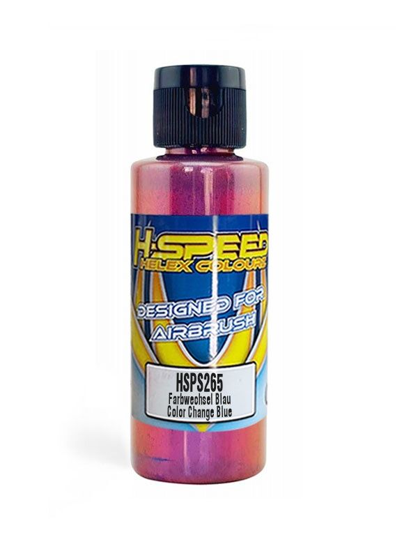 H-SPEED Lexan Airbrush Farbe 60 ml Farbwechsel Blau/ColorChange Blue / HSPS265