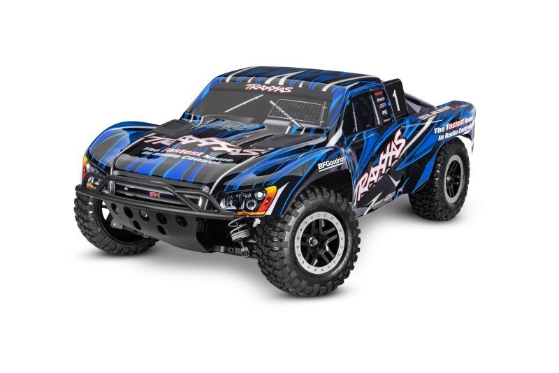 TRAXXAS Slash 4x4 VXL Clipless blau 1/10 Short-Course RTR / TRX68386-4-BLUE