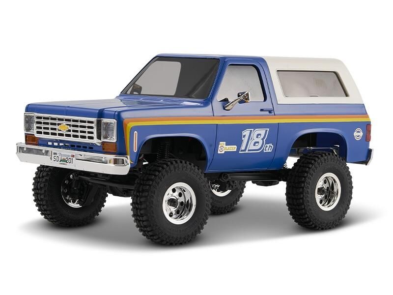 FMS FCX24 Chevrolet K5 Blazer PRO 1:24 blau - RTR 2.4 GHz