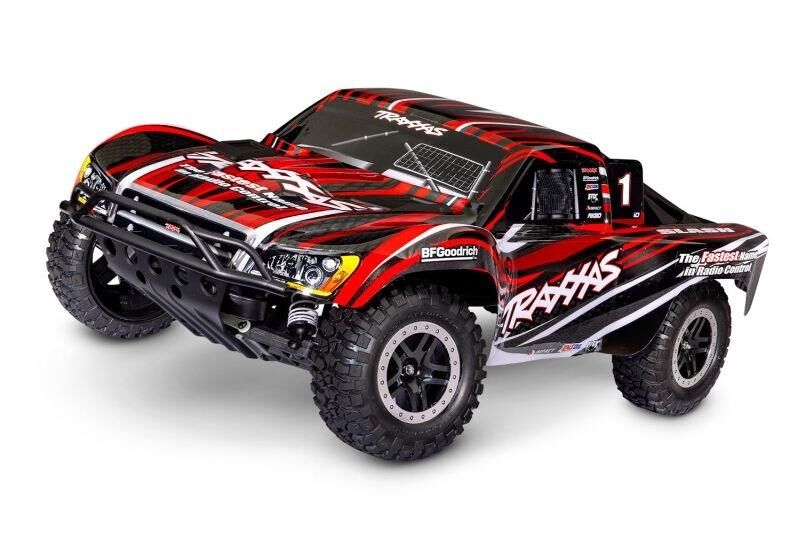 TRAXXAS Slash rot 1/10 2WD Short-Course RTR / TRX58234-8-RED