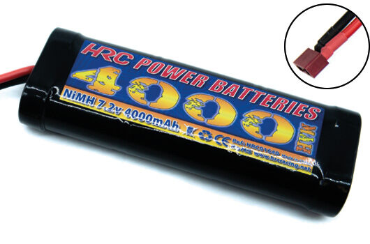 HRC Racing Akku - 6 cells - NiMH - 7.2V 4000mAh - Stick - Ultra T - 130x45x25mm / HRC01640D