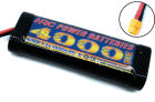 HRC Racing Akku - 6 cells - NiMH - 7.2V 4000mAh - Stick - XT60 - 130x45x25mm / HRC01640X6