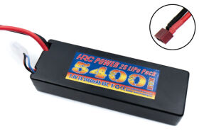 HRC Racing Akku LiPo 2S 7.4V 5400mAh 60C Hard Case...