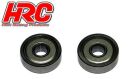 HRC Racing Kugellager - metrisch -  5x16x5mm - Keramik (2 Stk.) (Brushless Motoren 1:8) / HRC1270CA
