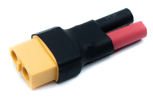 HRC Racing Adapter Kompakt XT60(W) auf Bullet Gold 4mm(W) / HRC9131X