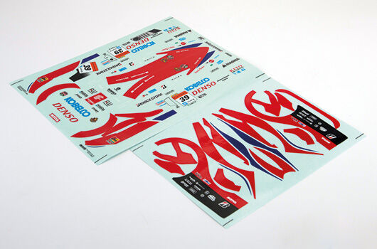 KillerBody Body Parts - 1/10 Accessory - Scale - Racing Decal Sheet (DENSO KOBELCO SARD RC F) / KBD48768