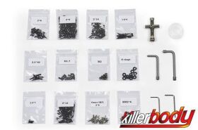 KillerBody Spare Parts - 1/10 Crawler - Scale - Screw and...