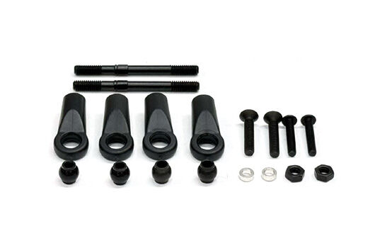 Team Magic Spare Parts - B8ER - Steering Rod Nylon Ball & Ball End Set / TM561325A