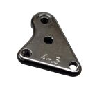 CRC 4 -.5 Caster/Camber Platte-nur links / CRC3036