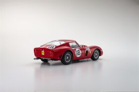Kyosho 1:18 Ferrari 250 GTO Daytona 3H 1st OA 1963 Nr.18 / KS08438F