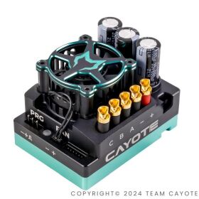 Team CAYOTE Racing ESC CREST 8, 200A/1080A 2-4S Lipo BEC...