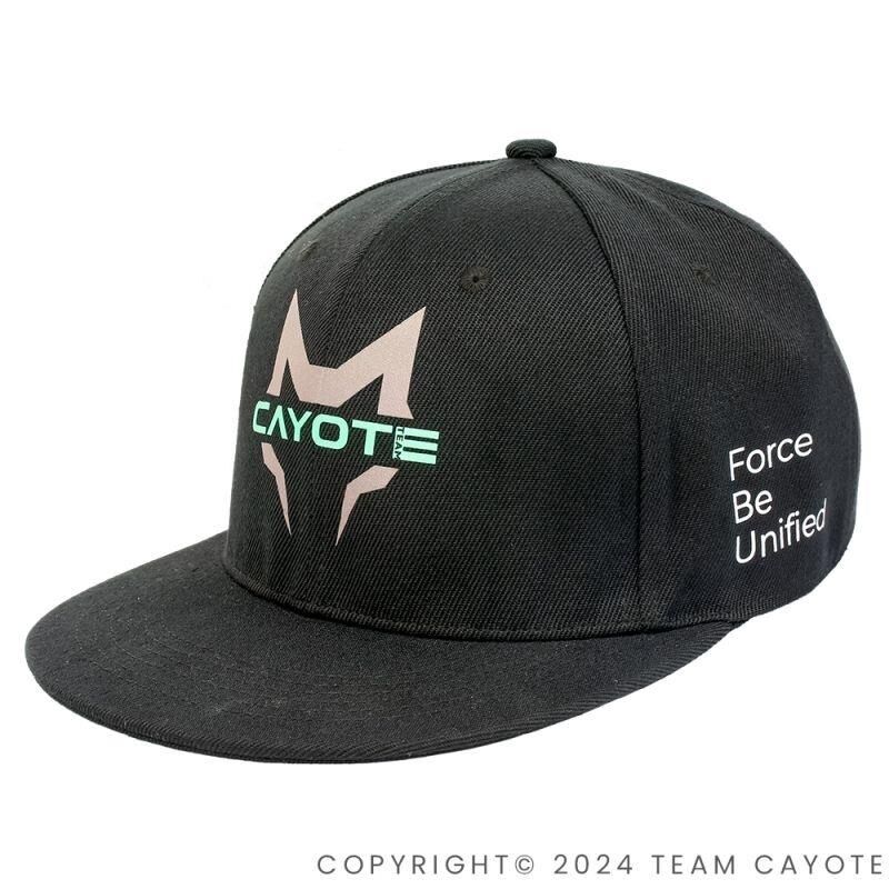 Team CAYOTE Hat 01, Black / CAFH01