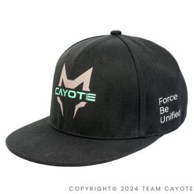 Team CAYOTE Hat 01, Black / CAFH01
