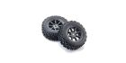 Kyosho Verklebte Reifen Vintage Rally Tires 1:10 Kyosho Fazer FZ02-R (2) / K.FATH709BKM