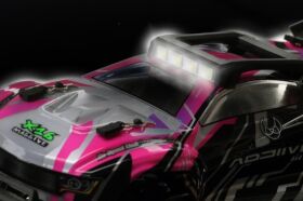 Absima Mini AT 1:16 Monster Truggy 4WD RTR, pink/grau / 16020