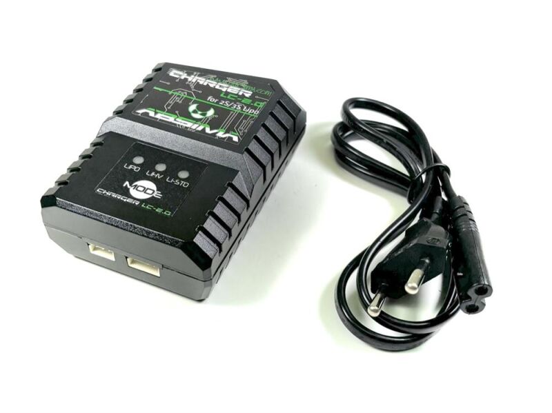 Absima LC-2.0 Kompakt-Ladegerät LiPo/LiHV 25W (EU-Version) / 4000034