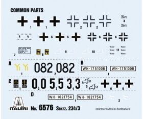ITALERI 1:35 Sd.Kfz. 234/3 Sw. Panzerspähwagen / 510006756