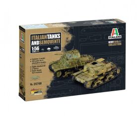 ITALERI 1:56 Italienische Panzer & Semoventi / 510025768
