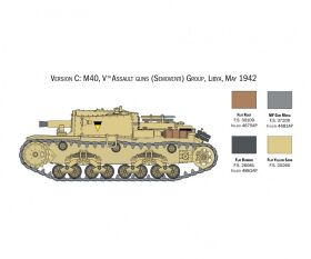 ITALERI 1:56 Italienische Panzer & Semoventi / 510025768
