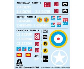 ITALERI 1:35 Chevrolet 15 CWT / 510000233