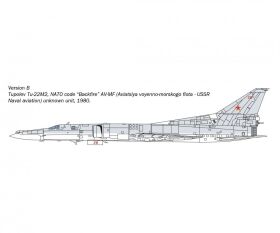 ITALERI 1:72 Tu-22M2 Backfire B / 510001440