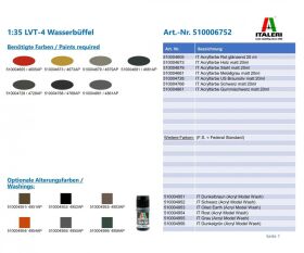 ITALERI 1:35 LVT-4 Wasserbüffel / 510006752