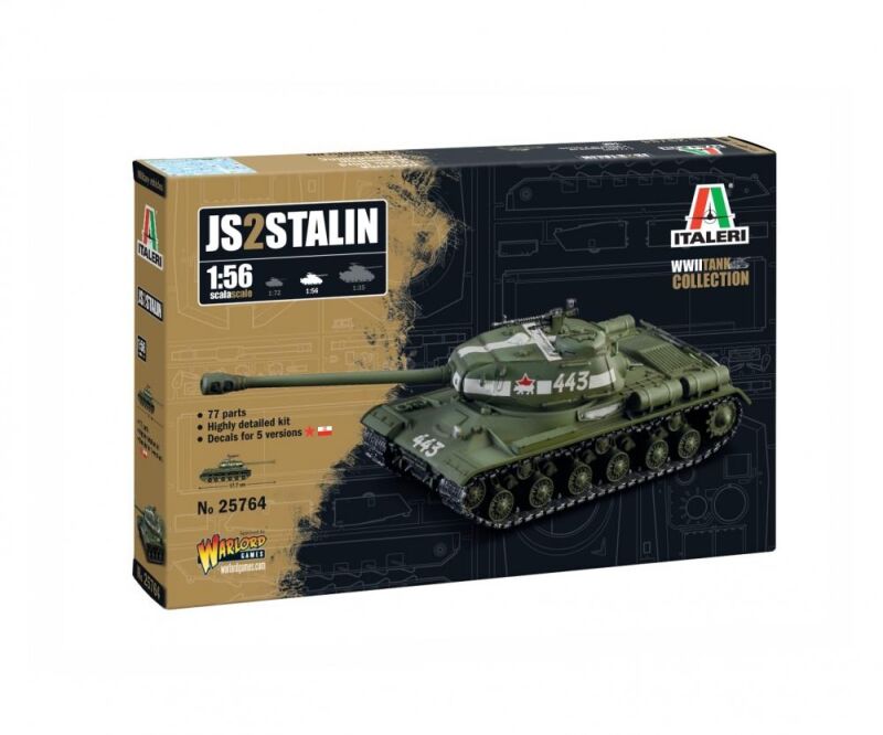 ITALERI 1:56 JS-2 Stalin / 510025764