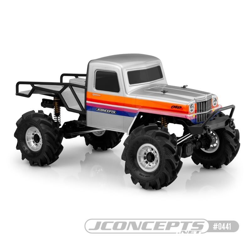 Jconcepts JCI CreepER, cab only, pre-cut 12.3 wheelbase / JC-0441