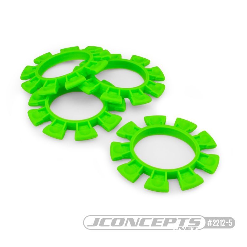 Jconcepts Satellite tire gluing rubber bands green / JC-2212-5
