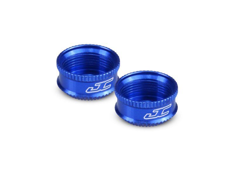 Jconcepts Fin, VCS3 shock bottom cap blue / JC-2492-1