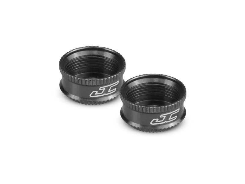 Jconcepts Fin, VCS3 shock bottom cap black / JC-2492-2