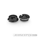 Jconcepts Fin, 13mm shock, 0mm off-set spring cup black / JC-2721-2