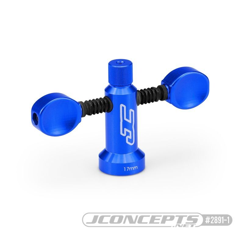 Jconcepts 17mm Finnisher magnetic T-handle wrench blue / JC-2891-1