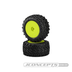 Jconcepts Scorpios green compound pre-mounted, yellow...